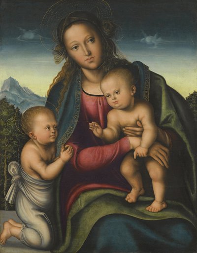 Madonna con il Bambino Gesù e San Giovanni da Lucas Cranach the Elder